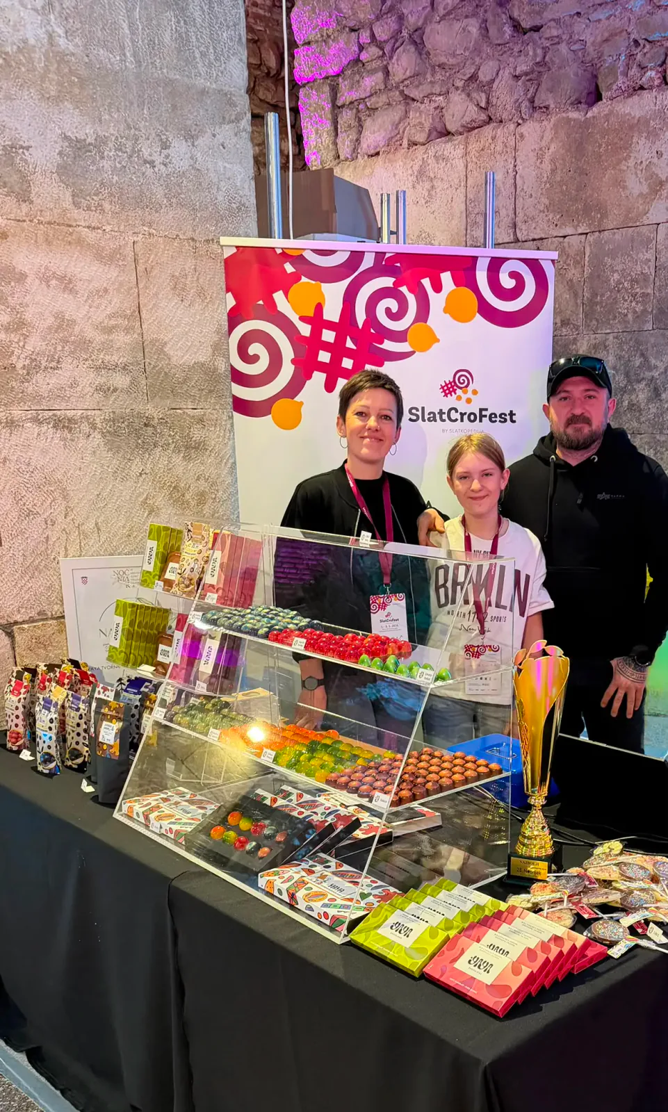Obitelj Lisjak predstavlja Yaya Chocolates na festivalu čokolade